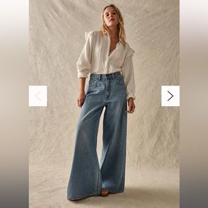 levi’s xl flood mid rise jeans